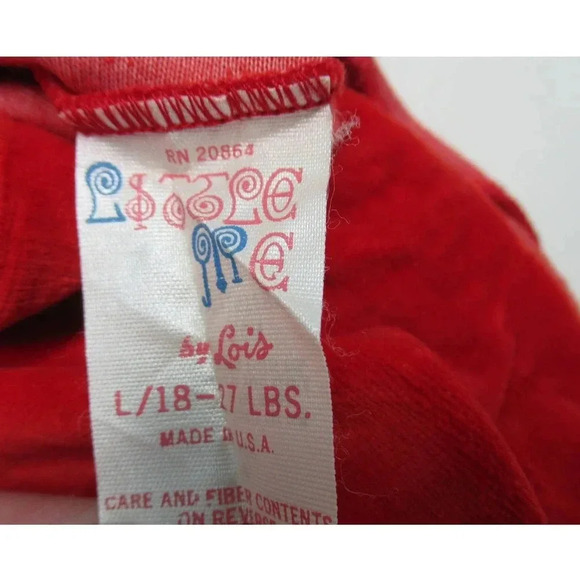 Vintage Little Me By Lois Snowman Two Piece Large 18-27 lbs Embroidered - Picture 4 of 5